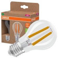 2x Żarówka LED A60 E27 3.8W = 60W 806lm 4000K Neutralna 320° Filament CLASSIC ENERGY EFFICIENCY Osram