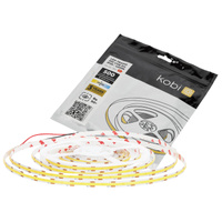 Taśma Pasek LED 5W 500lm 4000K Neutralna 1600LED 12V 5m CRI90 Tramo Premium Kobi