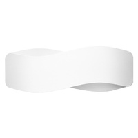 Lampa Ścienna Kinkiet 2x G9 Prostokątna Biała Nowoczesna Tila Sollux