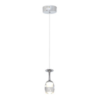 Lampa wisząca COPPA 5W LED Kielich Chrom Minimalistyczna ML436 Milagro Metal + Akryl