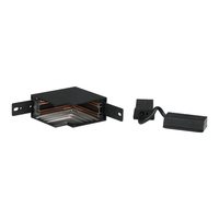 Złącze narożnika zewnętrznego szynosystemu magnetycznego Czarne Track Light V-TAC