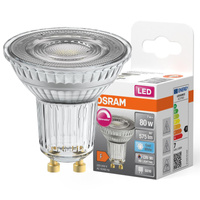 Żarówka LED PAR16 Reflektor GU10 7W = 80W 575lm 4000K Neutralna CRI90 36° Ściemnialna SUPERSTAR Osram