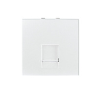 Gniazdo Komputerowe Pojedyncze RJ45 Kwadratowe Białe BIURO Kanlux