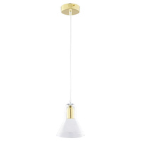 Lampa Sufitowa Wisząca VICHY GOLD S Zwis Złota Szklana Elegancka GU10 2395 TK Lighting