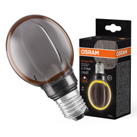 Żarówka LED Dekoracyjna G80 Kula E27 4W = 12W 110lm 1800K Ciepła 330° Dymiona Filament Ściemnialna Vintage 1906 Osram