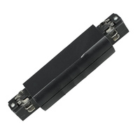 Łącznik szynoprzewodu I prosty 3-Fazowy Czarny Track Light V-TAC