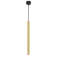 Lampa Wisząca Sufitowa MONZA Mosiądz 1xG9 max 8W LED Milagro