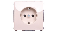 Merten System D Gniazdo pojedyncze SCHUKO 16A kremowy MTN2300-4044