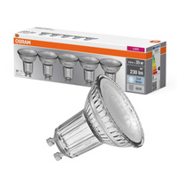 5x Żarówka LED PAR16 Reflektor GU10 2.6W = 35W 230lm 4000K Neutralna 36° BASE Osram