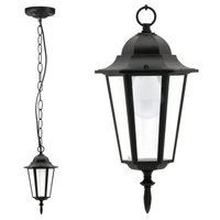 Lampa Ogrodowa Wisząca LIGURIA-LT 1xE27 92cm Czarna - GOLDLUX (Polux)