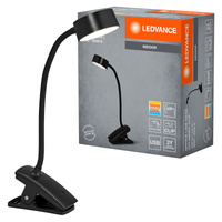 Lampa Stołowa Biurkowa LED Klips Regulowana 4.8W 221lm CCT Ściemnialna Czarny Office Line Ledvance