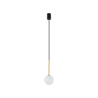 Lampa Sufitowa Wisząca G9 Czarny Biały Klasyczna KARO 10305 Nowodvorski