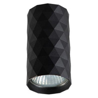 Oprawa Natynkowa Halogenowa Tuba Reflektor Spot GU10 Okrągła Czarna Glamour Masterled
