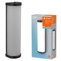 Plafon Lampa Łazienkowa Kinkiet Nad Lustro Ściemnialny E14 Czarny Bathroom Wall Luminaire IP44 Ledvance