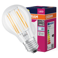 Żarówka LED A60 E27 7.5W = 75W 1055lm 4000K Neutralna 300° VALUE CLASSIC Osram