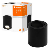 Lampa Sufitowa Reflektor Oprawa Spot Tuba GU10 Czarny Spot Surface Ledvance