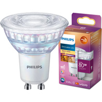 Żarówka LED GU10 Reflektor PAR16 6.2W = 80W 575lm 2200-2700K Ciepła CRI90 36° Ściemnialna WarmGlow Philips