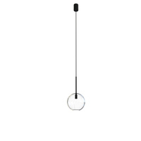 Lampa Sufitowa Wisząca G9 Czarna Nowoczesna SPHERE S 7847 Nowodvorski