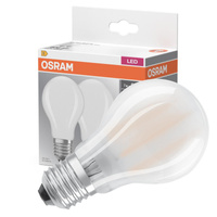 2x Żarówka LED A60 E27 6.5W = 60W 806lm 2700K Ciepła 300° BASE Osram