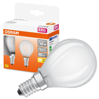 2x Żarówka LED P45 Kulka E14 4W = 40W 470lm 2700K Ciepła 300° Retrofit Filament CLASSIC Osram
