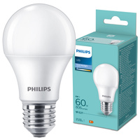 Żarówka LED E27 A60 8W = 60W 806lm 6500K Zimna 180° Philips