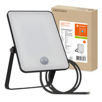 Naświetlacz LED 20W 4000K 1800lm IP65 Czarny z Czujnikiem Ruchu LEDVANCE ESSENTIAL SENSOR