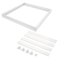 Ramka Natynkowa 63mm do Panelu LED 60x60cm Klik Biała Kobi