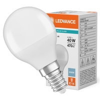 Żarówka LED P45 E14 4.9W = 40W 470lm 6500K Zimna Biała LEDVANCE