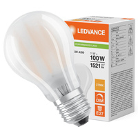 Żarówka LED A60 E27 11W = 100W 1521lm 2700K Ciepła Biała FILAMENT ŚCIEMNIALNA LEDVANCE