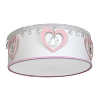 Plafon LED Lampa Sufitowa HEART 2xE27 Milagro