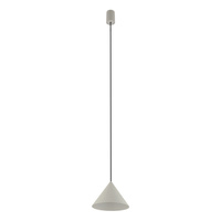 Lampa Sufitowa Wisząca GU10 Szara Nowoczesna ZENITH S 10880 Nowodvorski