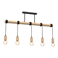 Lampa Wisząca Sufitowa VIGA 5xE27 Milagro