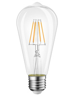 Żarówka LED E27 ST64 4W=40W 420lm 4000K Biała Neutralna 360° Filament