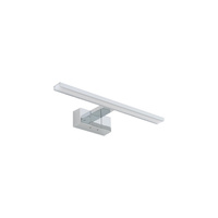 Kinkiet Ścienny Lampa Natynkowa LED 8W 600lm 3000K Ciepła Chrom Wodoodporna Łazienkowa IP44 Nowoczesna CEZANNE LED S 10665 Nowodvorski