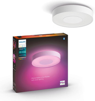 Plafon LED Lampa Sufitowa Natynkowa 33.5W 2350lm IP44 White and Color Ambiance RGB + TW Biała 38cm Inteligentna SMART Zigbee Bluetooth Xamento Philips HUE