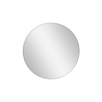 Kinkiet Ścienny Lampa Natynkowa LED 10W 60lm 3000K Ciepła Srebrna Nowoczesna RING MIRROR LED M 10277 Nowodvorski