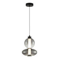 Lampa Wisząca Sufitowa DAPHNE SMOKED 12W Milagro