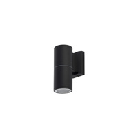 Lampa Ogrodowa Zewnętrzna Kinkiet Elewacyjny Oprawa Natynkowa GU10 Czarna Wodoodporna IP54 Nowoczesna EXE 8331 Nowodvorski