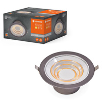 Lampa Punktowa LED Filament Oczko 9W 2700K  Aluminium Spot Downlight Ripple LEDVANCE