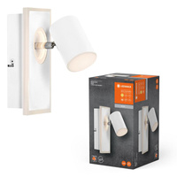 Lampa LED Ścienna Sufitowa Kinkiet Oprawa Natynkowa 16.5W 875lm CCT Dekoracyjna Biały Spot Mars Ledvance