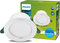 Oprawa Podtynkowa Wpuszczana LED 2.2W 345lm 4000K Biała Diamond Philips