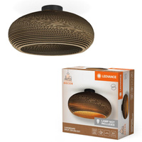 Lampa Sufitowa Dekoracyjna Natynkowa E27 Karton Brązowy Decor Ledvance