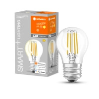 Żarówka LED E27 P40 4W = 40W 2700K Ciepła 470lm 300° Filament LEDVANCE SMART+ WIFI Ściemnialna