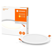 Panel LED Podtynkowy Oprawa Sufitowa DOWNLIGHT SLIM 22W 2000lm 3000K Ciepła 22.5cm LEDVANCE