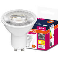 Żarówka LED PAR16 Reflektor GU10 4.5W = 50W 350lm 2700K Ciepła 60° VALUE Osram