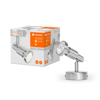 Lampa Oprawa Punktowa Sufitowa Reflektor LED SPOT 1x GU10 Szary 2,6W 2700K Ciepła LEDVANCE