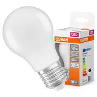 Żarówka LED A55 E27 4.9W = 40W 470lm 6500K Zimna 200° STAR CLASSIC Osram