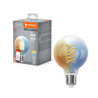 Żarówka LED E27 8W = 60W 806lm CCT Ściemnialna SMART+ WiFi Filament Globe Ledvance