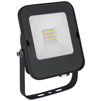 Naświetlacz LED 10W 800lm 6500K IP65 Czarny KOBI Premium MHN