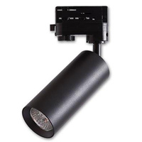 Reflektor Szynowy GU10 Czarny Lampa do Szynoprzewodów Trójfazowych